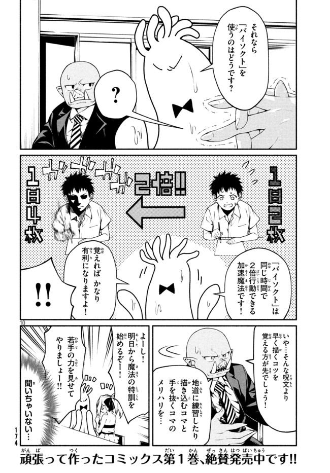 Orc Henshuusha to Onna Kishi Mangaka-san Chapter 10 10ページ