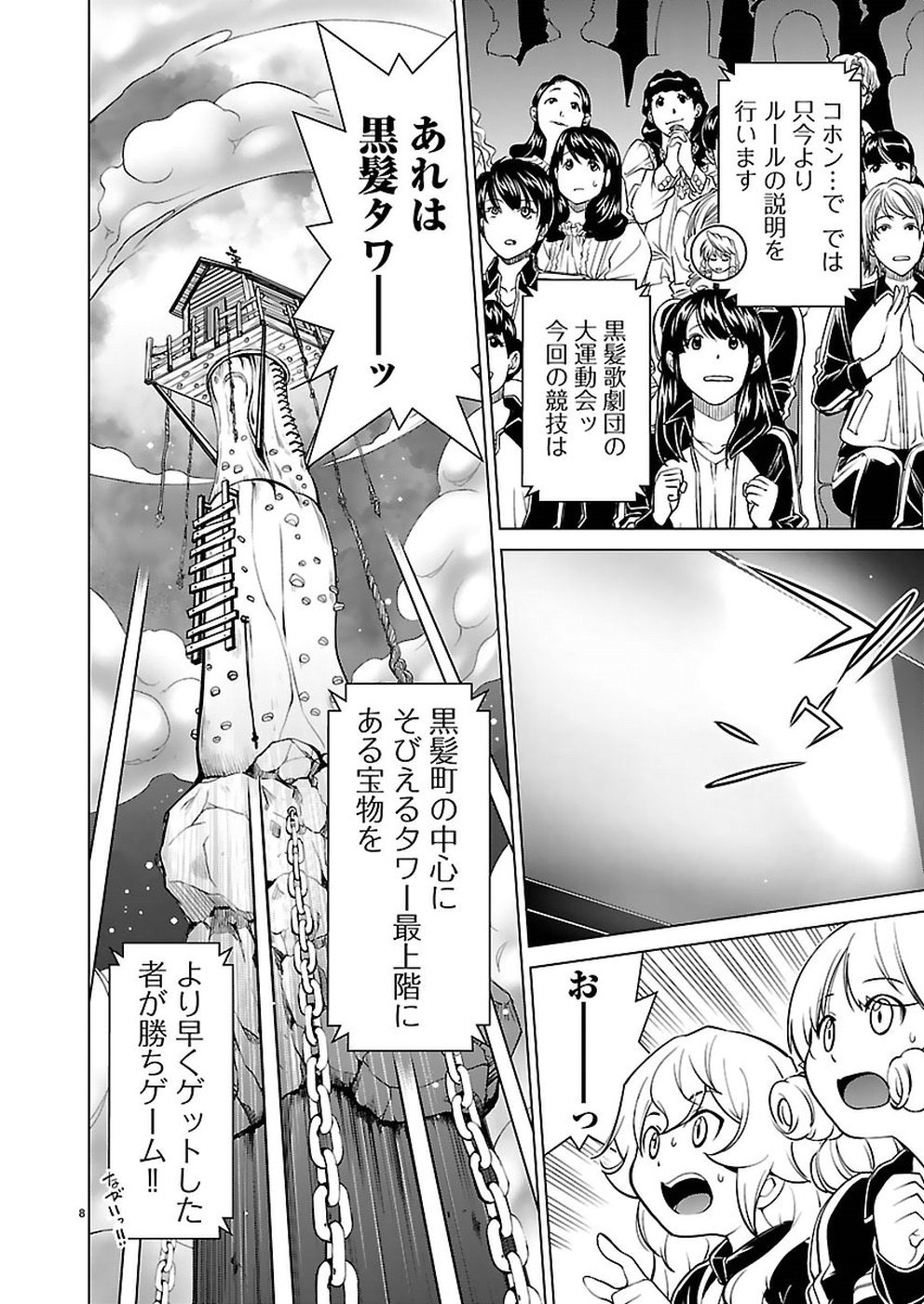Oyama! Kikunosuke-san Chapter 15 8ページ