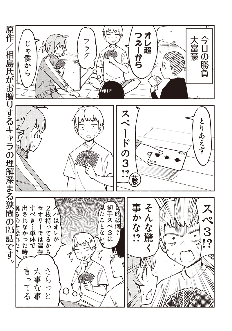 Dan Shi Ryo! Seitai Kiroku Chapter 12.5 1ページ