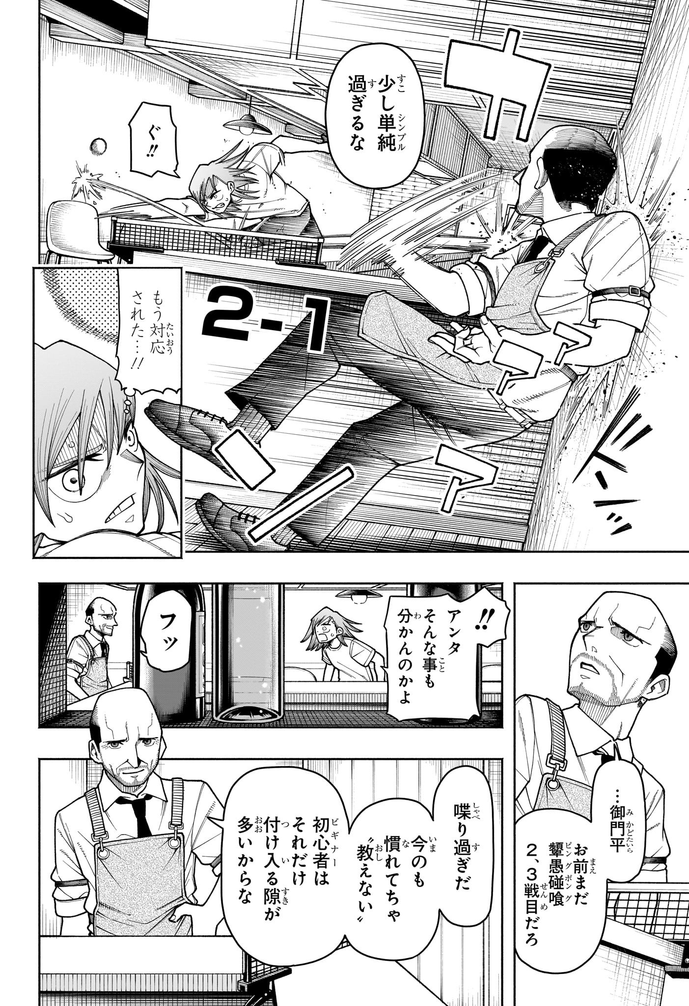 Ping-Pong Peril Chapter 2 16ページ