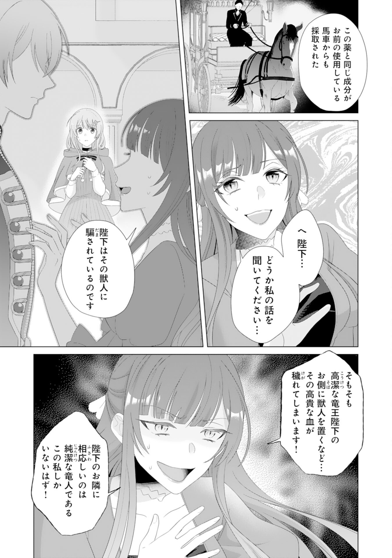 Ryuuou Heika no Mofumofu Osewagakari - Tensei Shita Hebon Joshi ni Dekiai Flag ga Tachimashita Chapter 16 11ページ