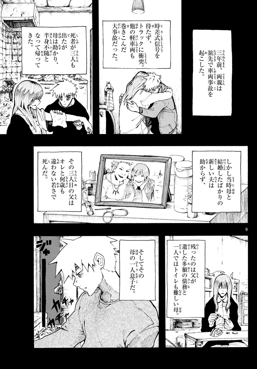RYOKO (MITSUHASHI Kaito) Chapter 35 9ページ