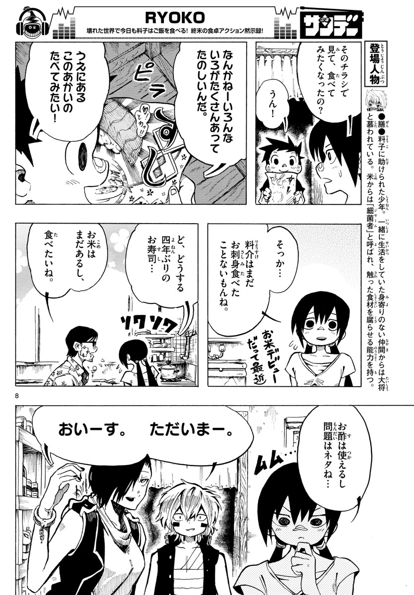 RYOKO (MITSUHASHI Kaito) Chapter 39 8ページ