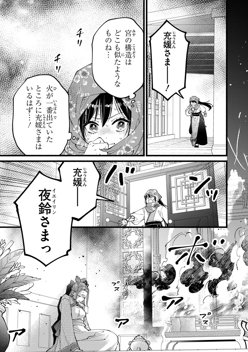 Koukyuu no Dansouhi: Nazotoki Musume wa Koutei no Oki ni Iri Chapter 10 5ページ