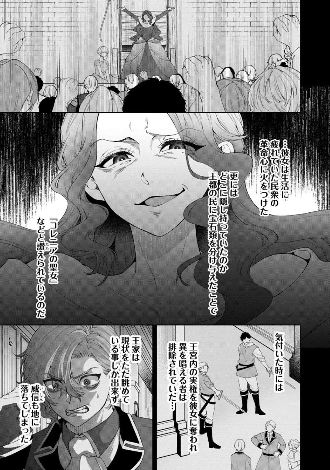 Akuyaku Reijou no Nariagari: Rinkoku de Houseki no Seijo to Yobareru Made Chapter 13.1 9ページ