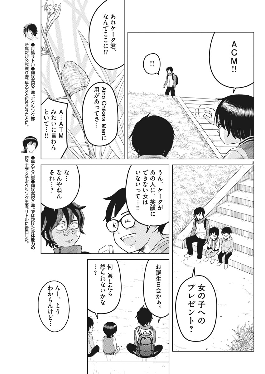 Saotome Girl, Hitakakusu Chapter 87 8ページ