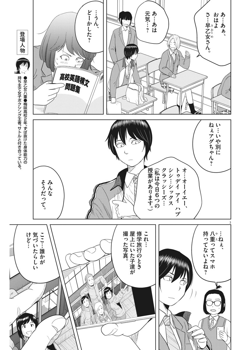 Saotome Girl, Hitakakusu Chapter 107 3ページ