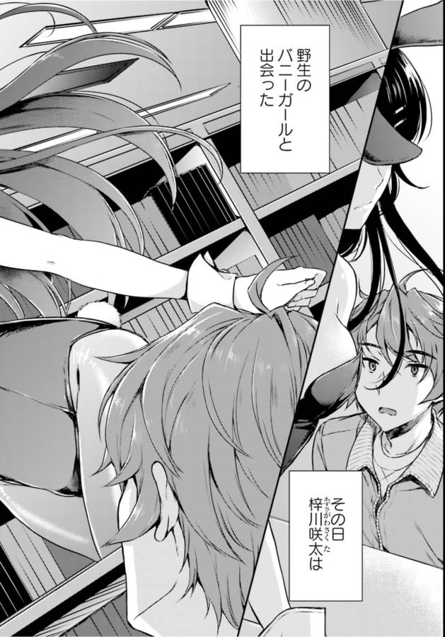 Seishun Buta Yarou wa Bunny Girl Senpai no Yume o Minai Chapter 1 2ページ