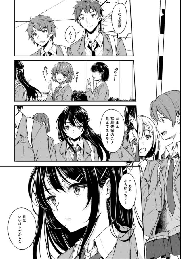 Seishun Buta Yarou wa Bunny Girl Senpai no Yume o Minai Chapter 1 19ページ