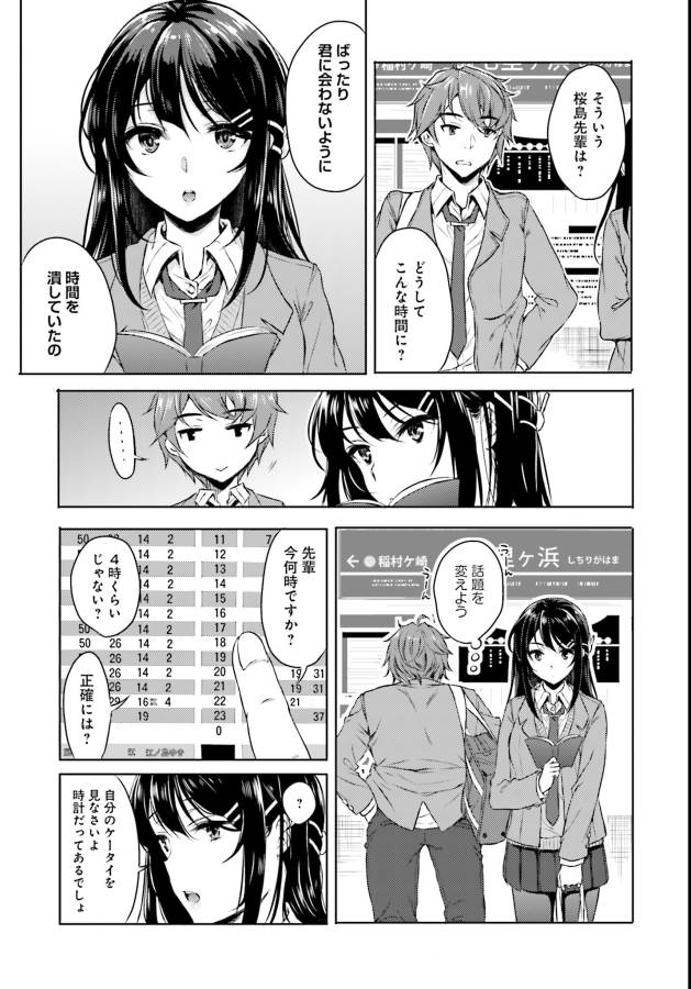Seishun Buta Yarou wa Bunny Girl Senpai no Yume o Minai Chapter 2 7ページ