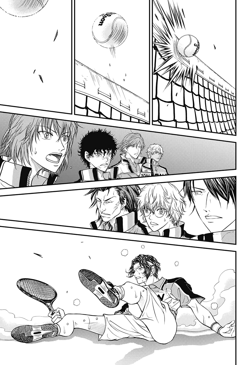 Shin Tennis no Ouji-sama Chapter 313 7ページ