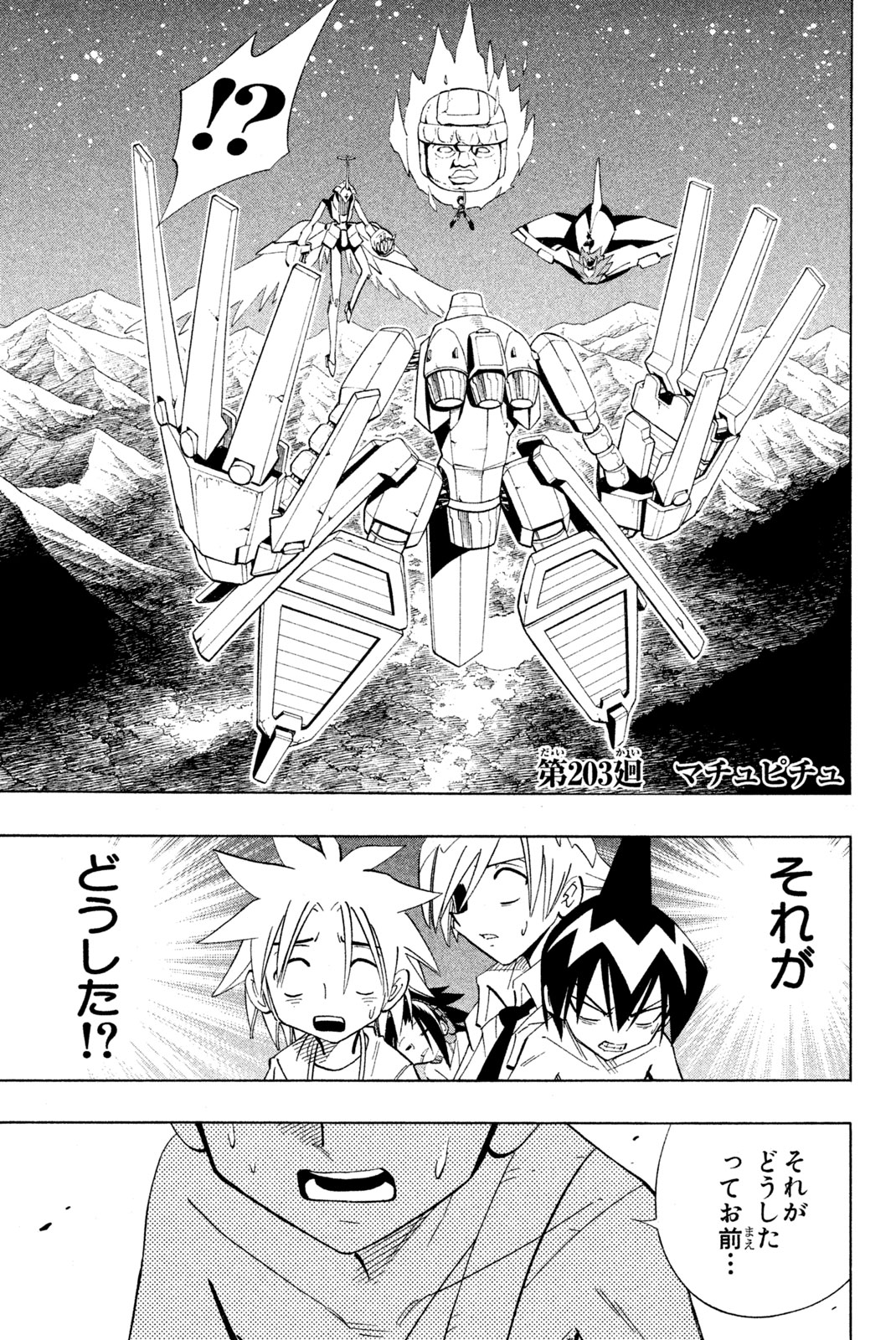 Shaman King Chapter 203 1ページ