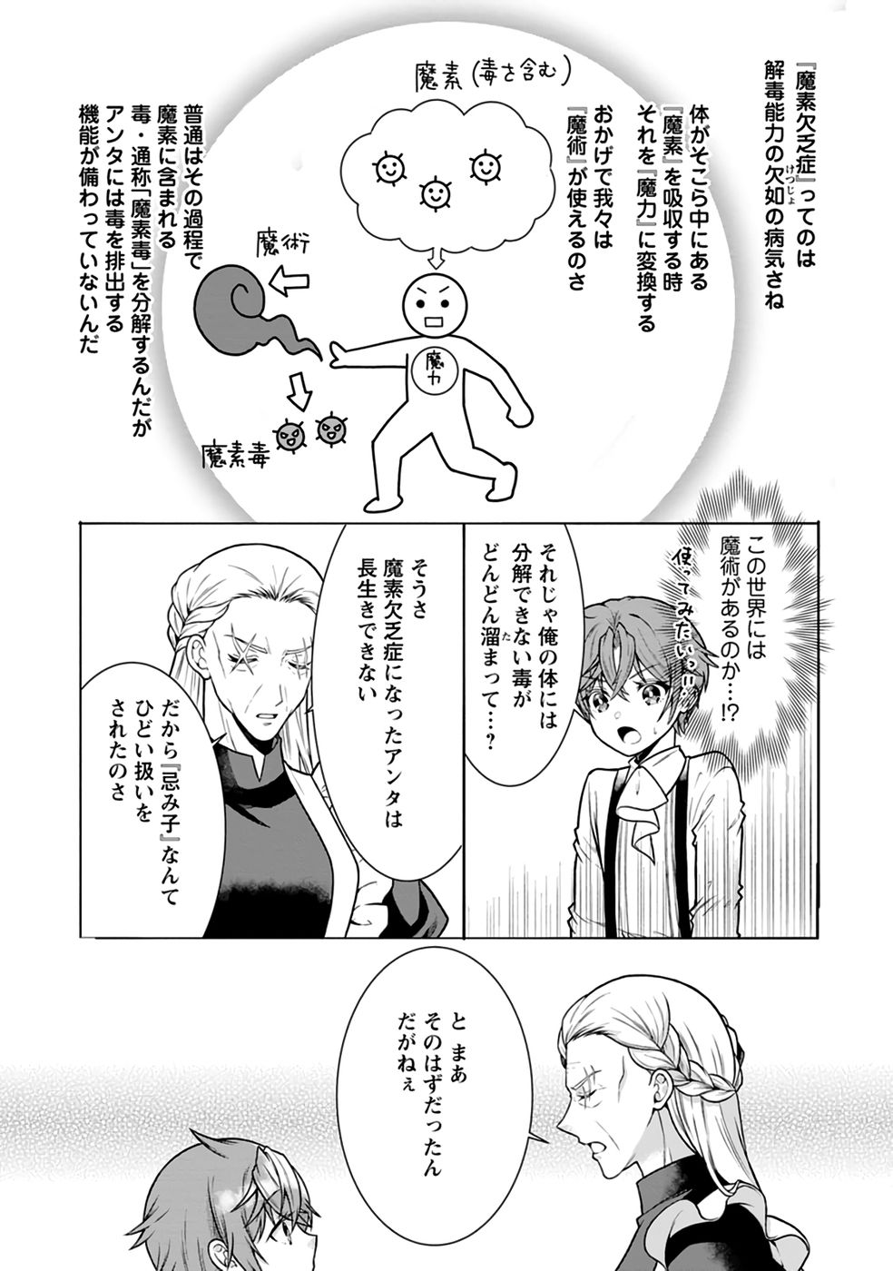 Shinpi No Ko: Majutsu Ga Tsukaenai Ochikobore, Suuhijutsu De Nariagaru Chapter 1 27ページ