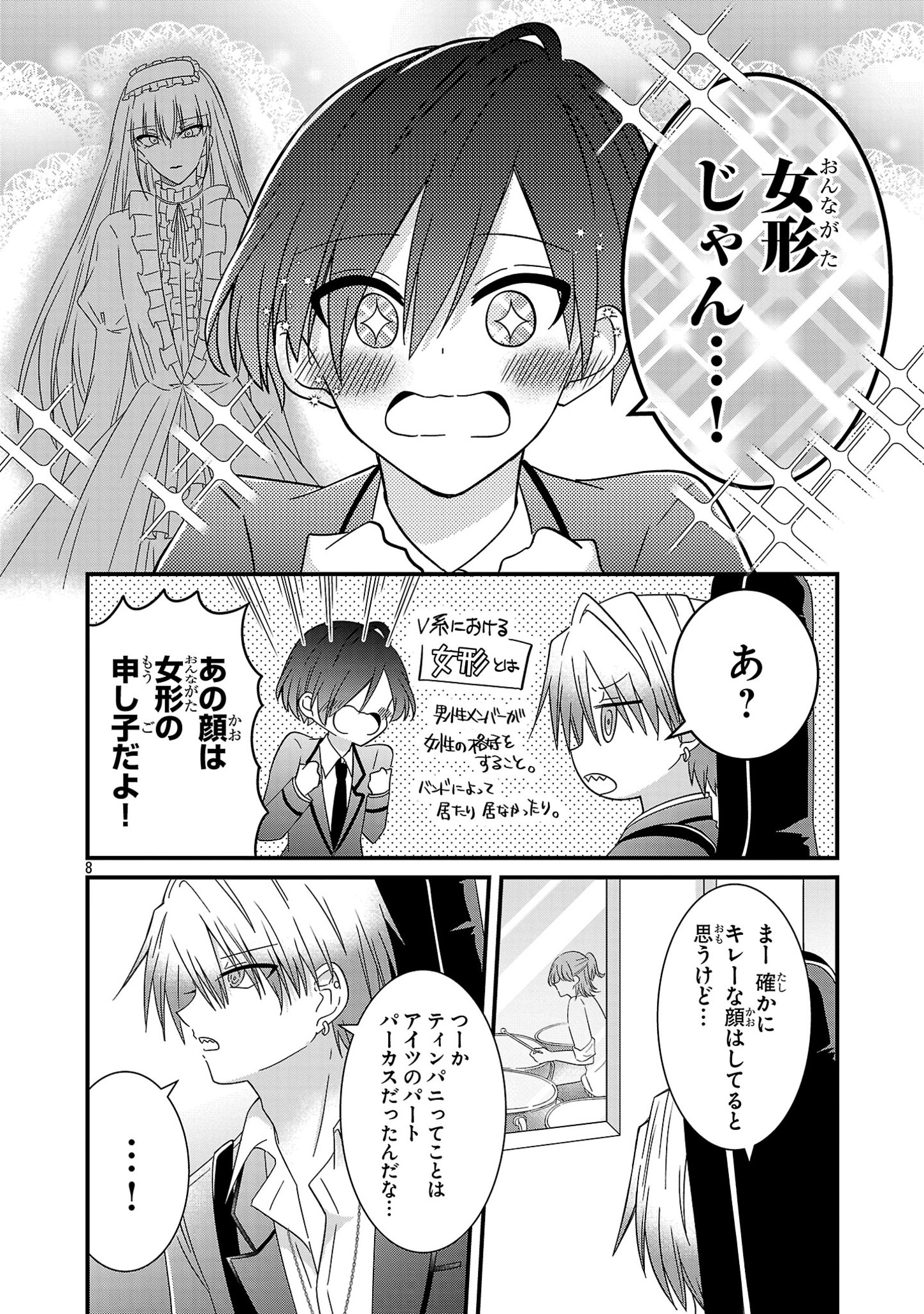 Shounen Visual Rock Chapter 3 8ページ