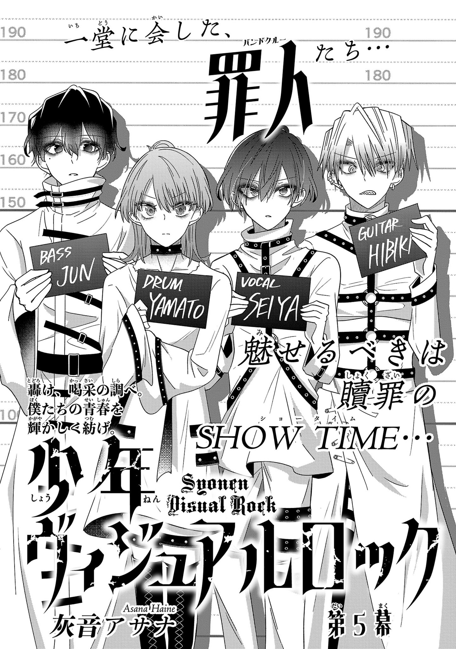 Shounen Visual Rock Chapter 5.1 2ページ
