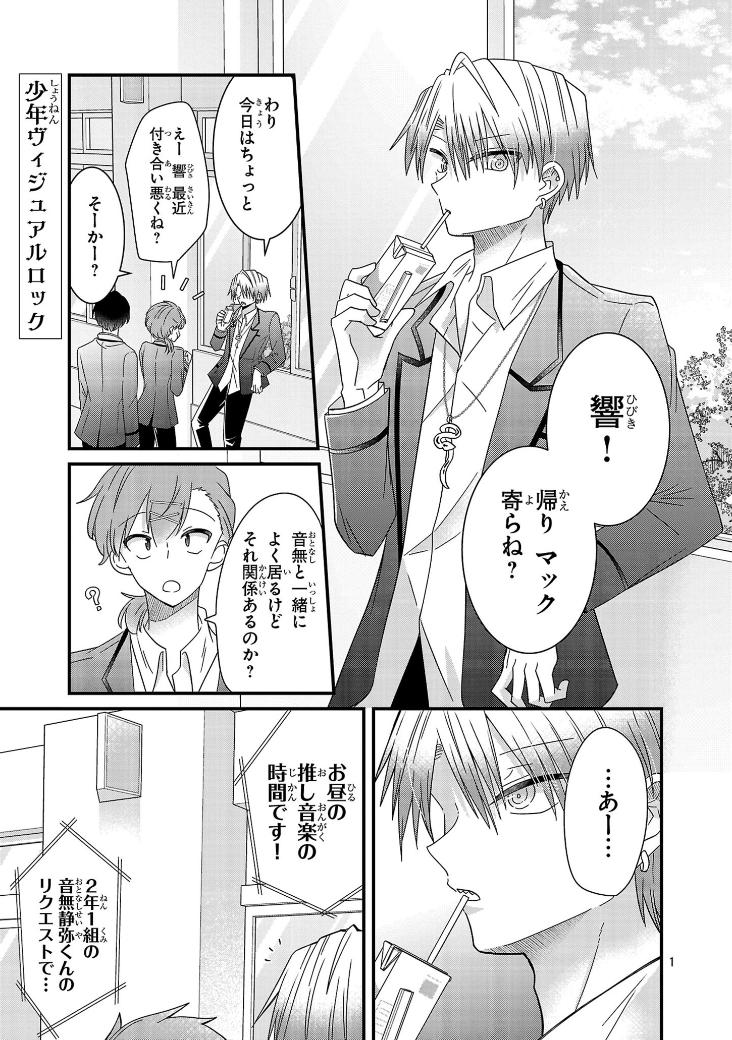 Shounen Visual Rock Chapter 6.1 1ページ