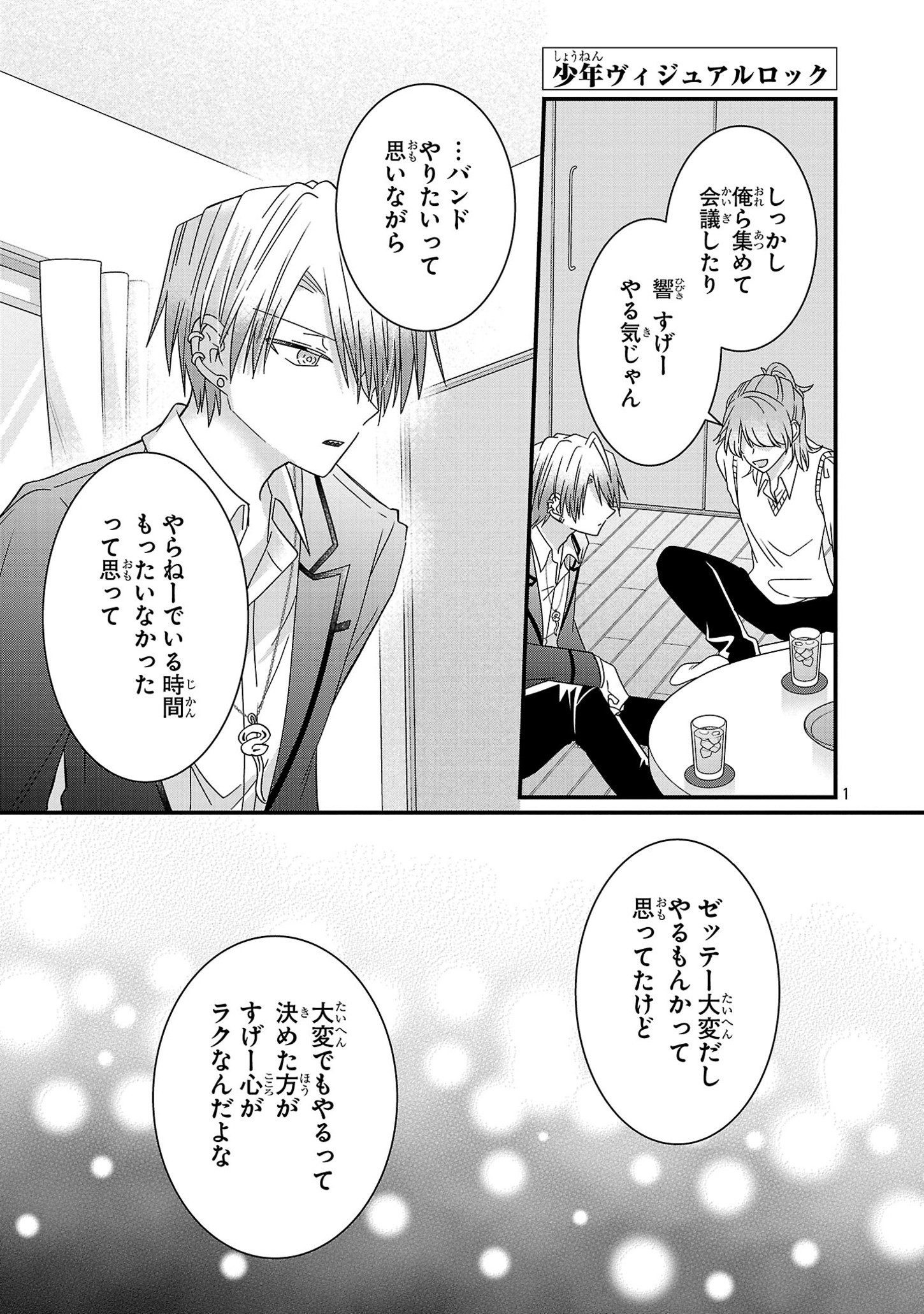 Shounen Visual Rock Chapter 6.2 1ページ