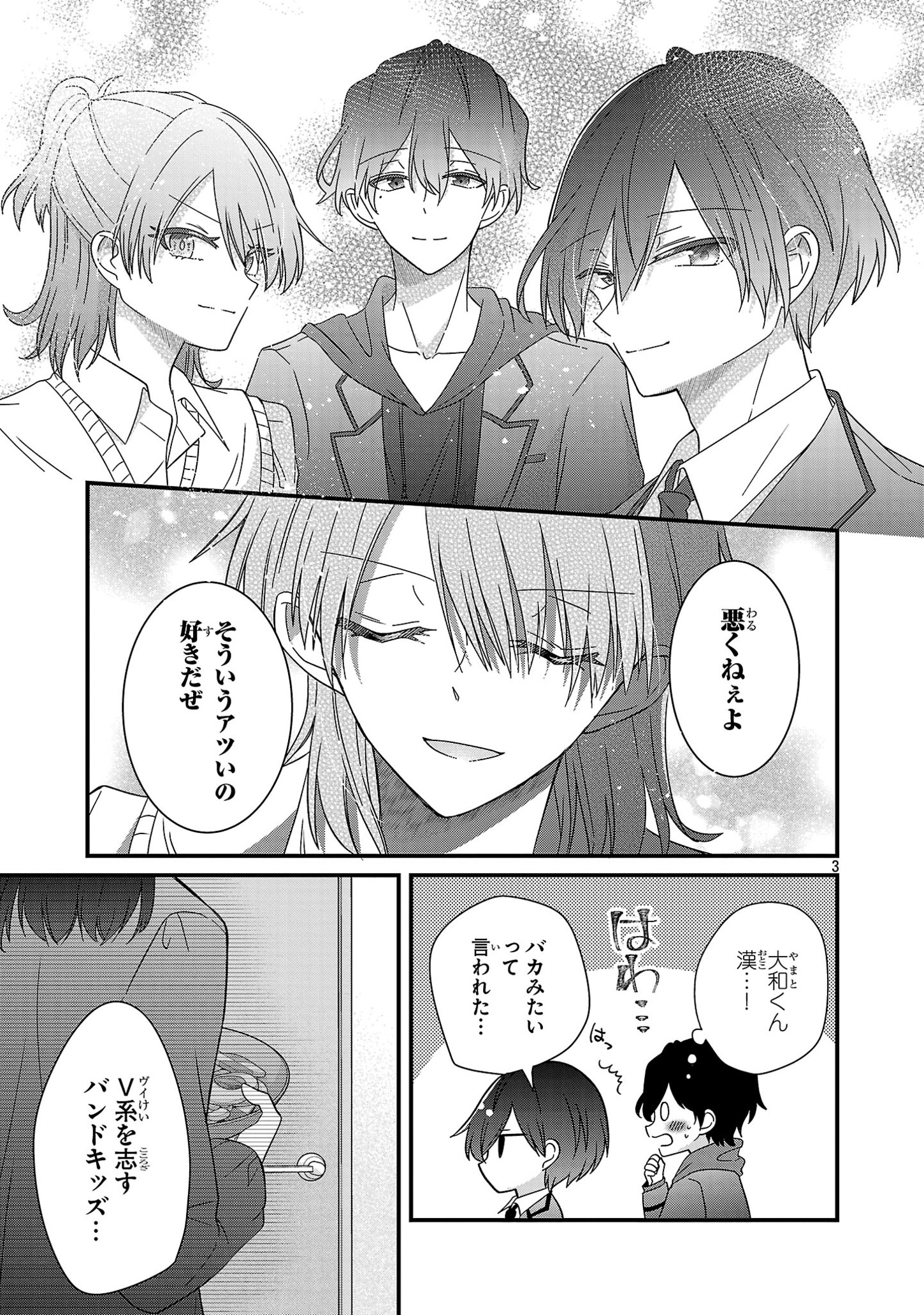Shounen Visual Rock Chapter 6.2 3ページ