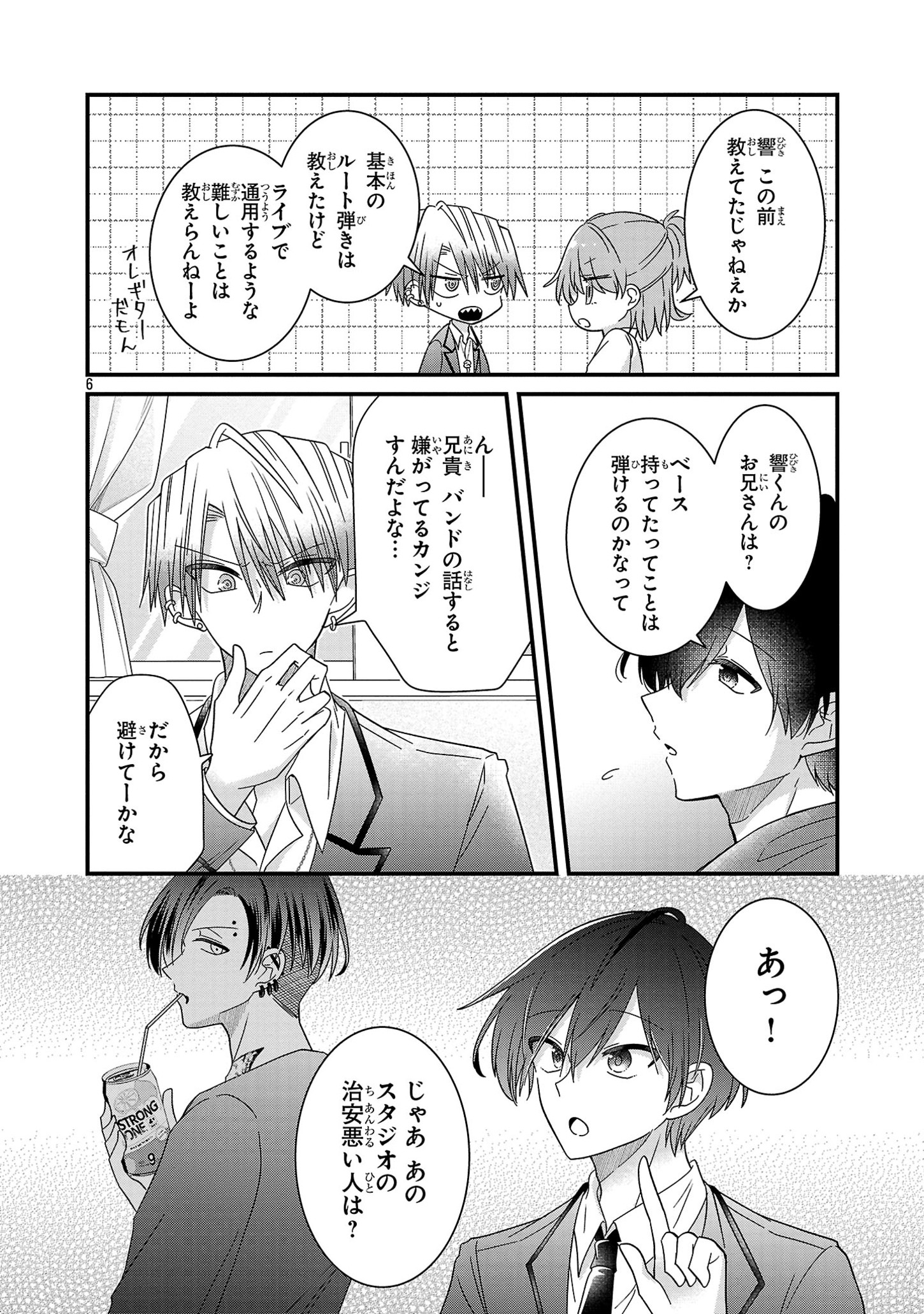 Shounen Visual Rock Chapter 6.2 6ページ