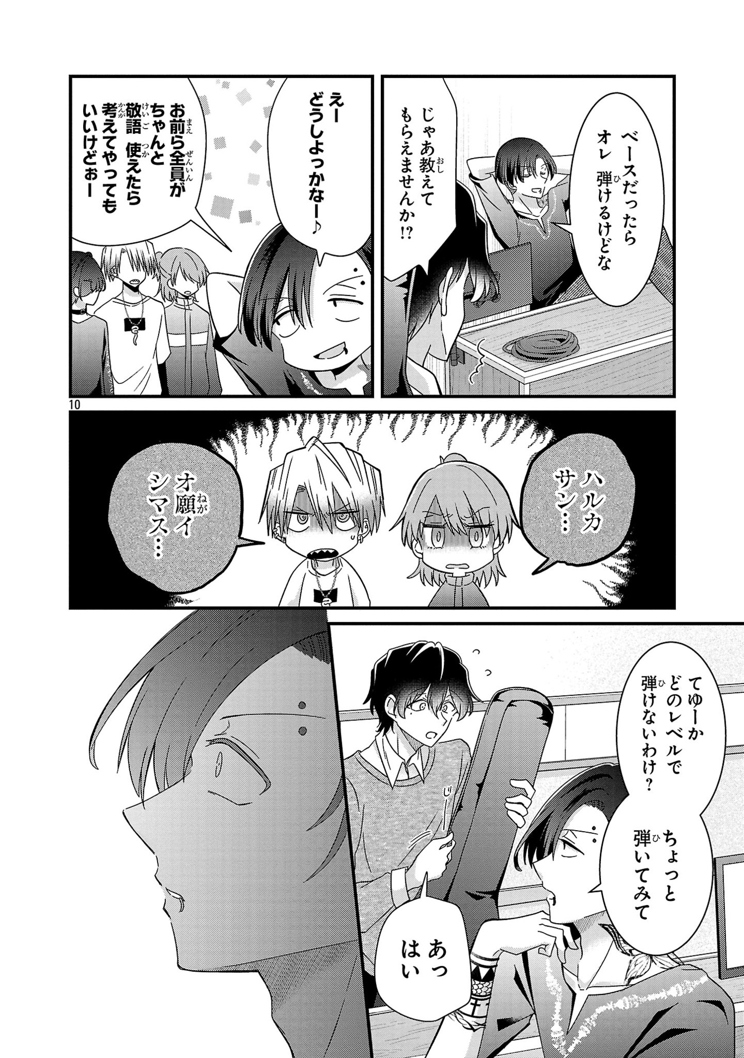 Shounen Visual Rock Chapter 6.2 10ページ