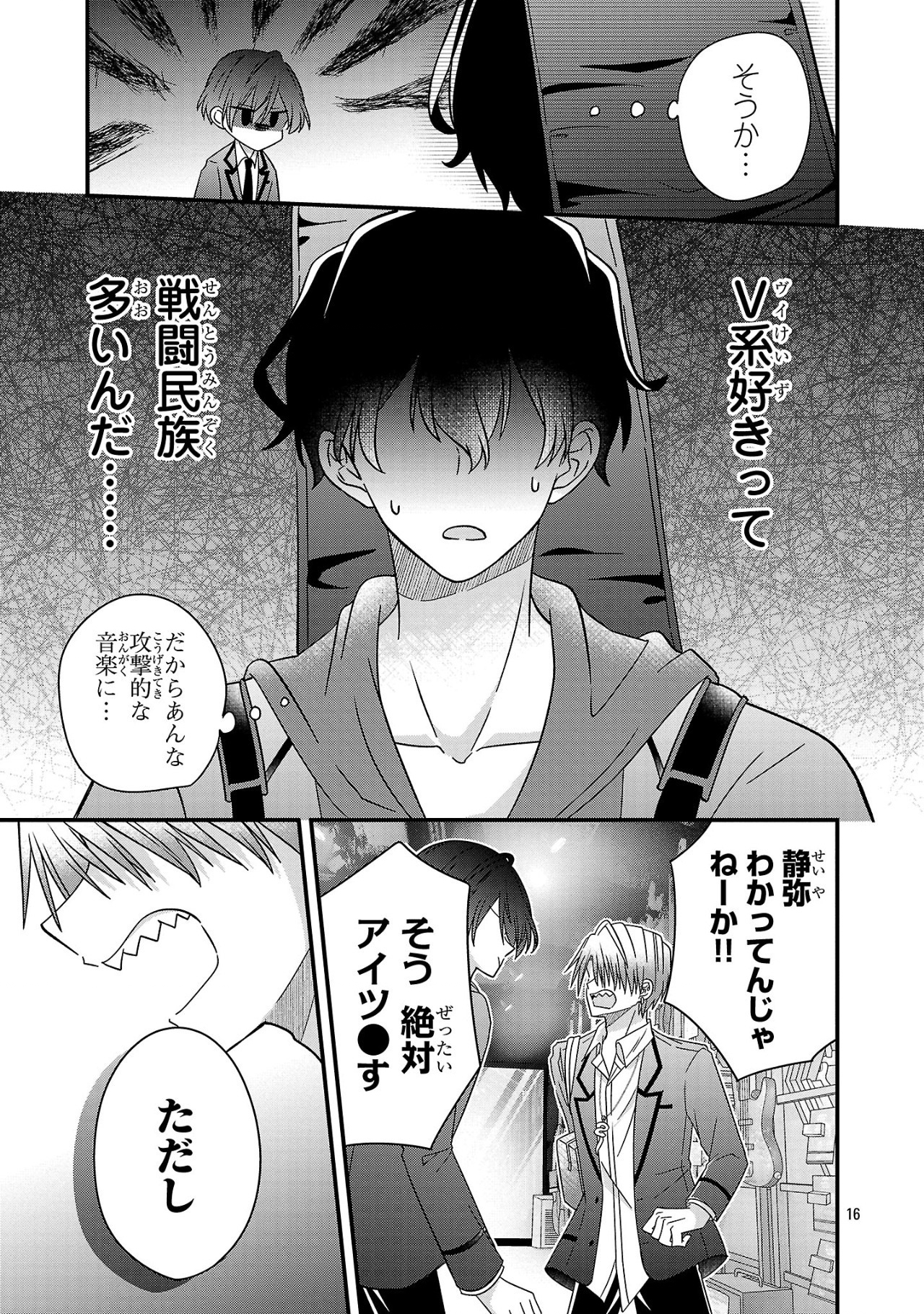 Shounen Visual Rock Chapter 7.2 16ページ