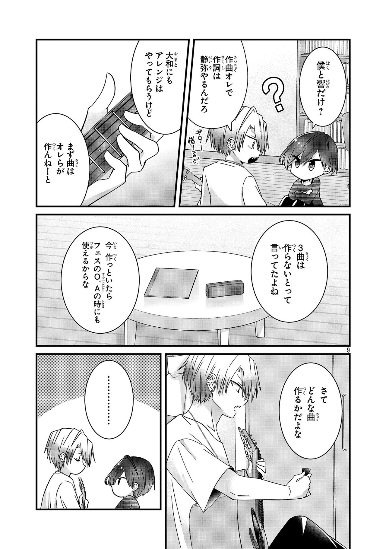 Shounen Visual Rock Chapter 8.1 9ページ