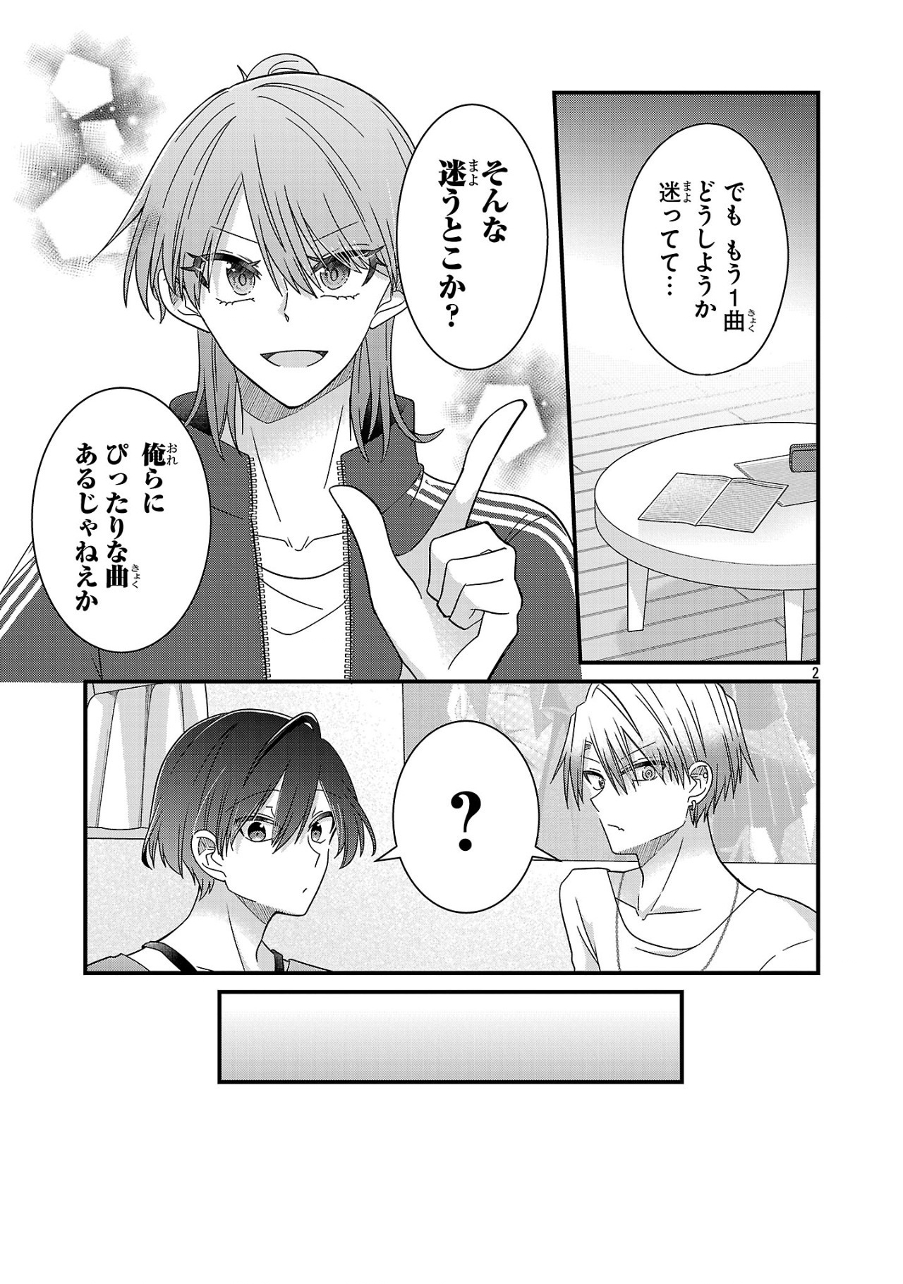Shounen Visual Rock Chapter 8.2 2ページ
