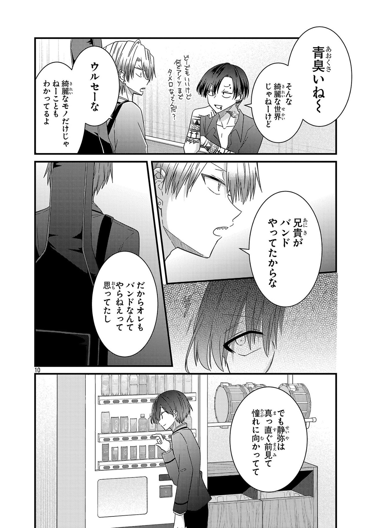Shounen Visual Rock Chapter 9.1 10ページ