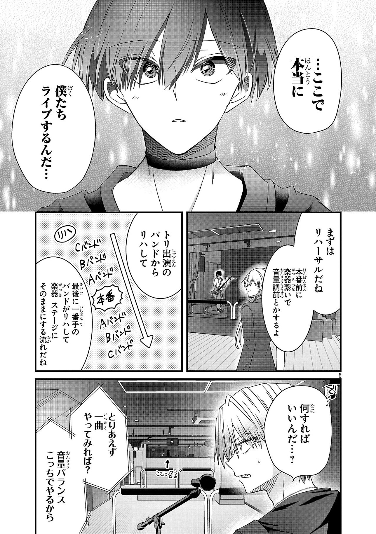 Shounen Visual Rock Chapter 9.2 5ページ