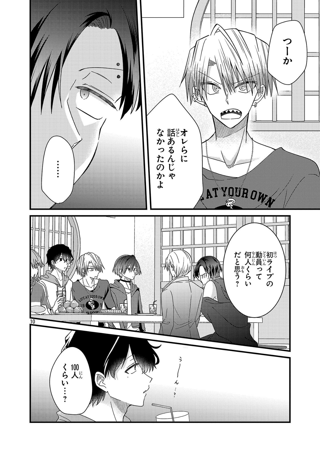 Shounen Visual Rock Chapter 11.1 10ページ
