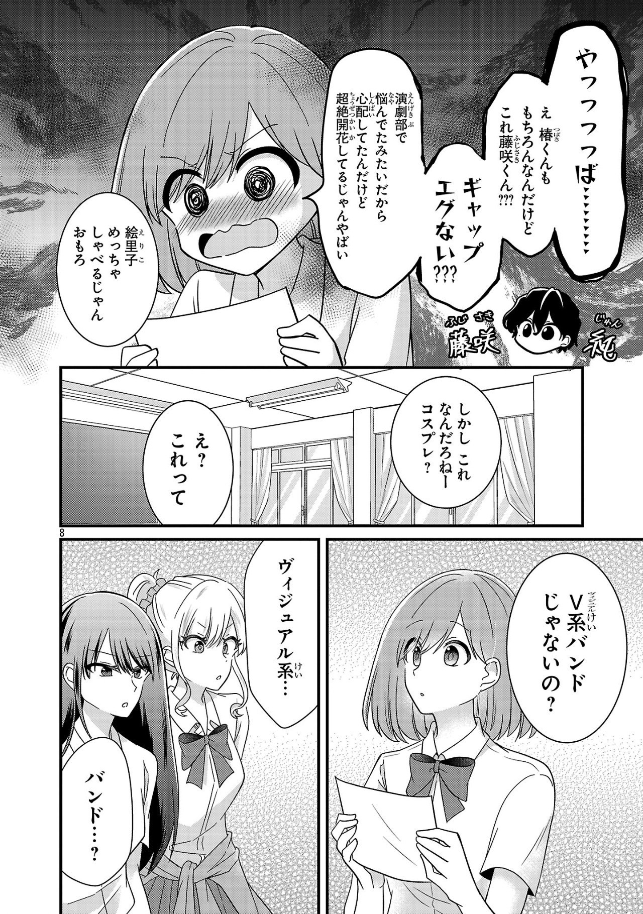 Shounen Visual Rock Chapter 12.1 8ページ