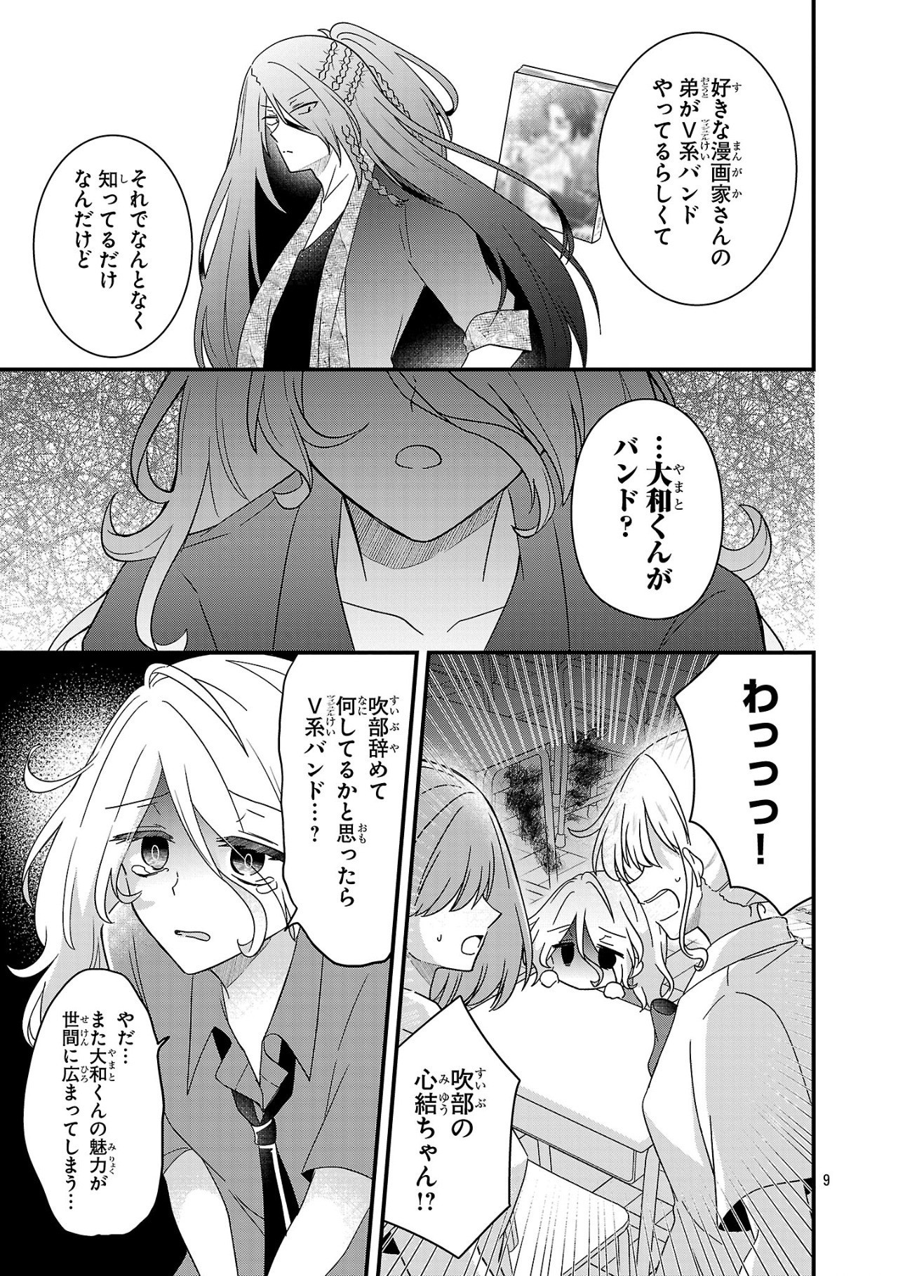 Shounen Visual Rock Chapter 12.1 9ページ