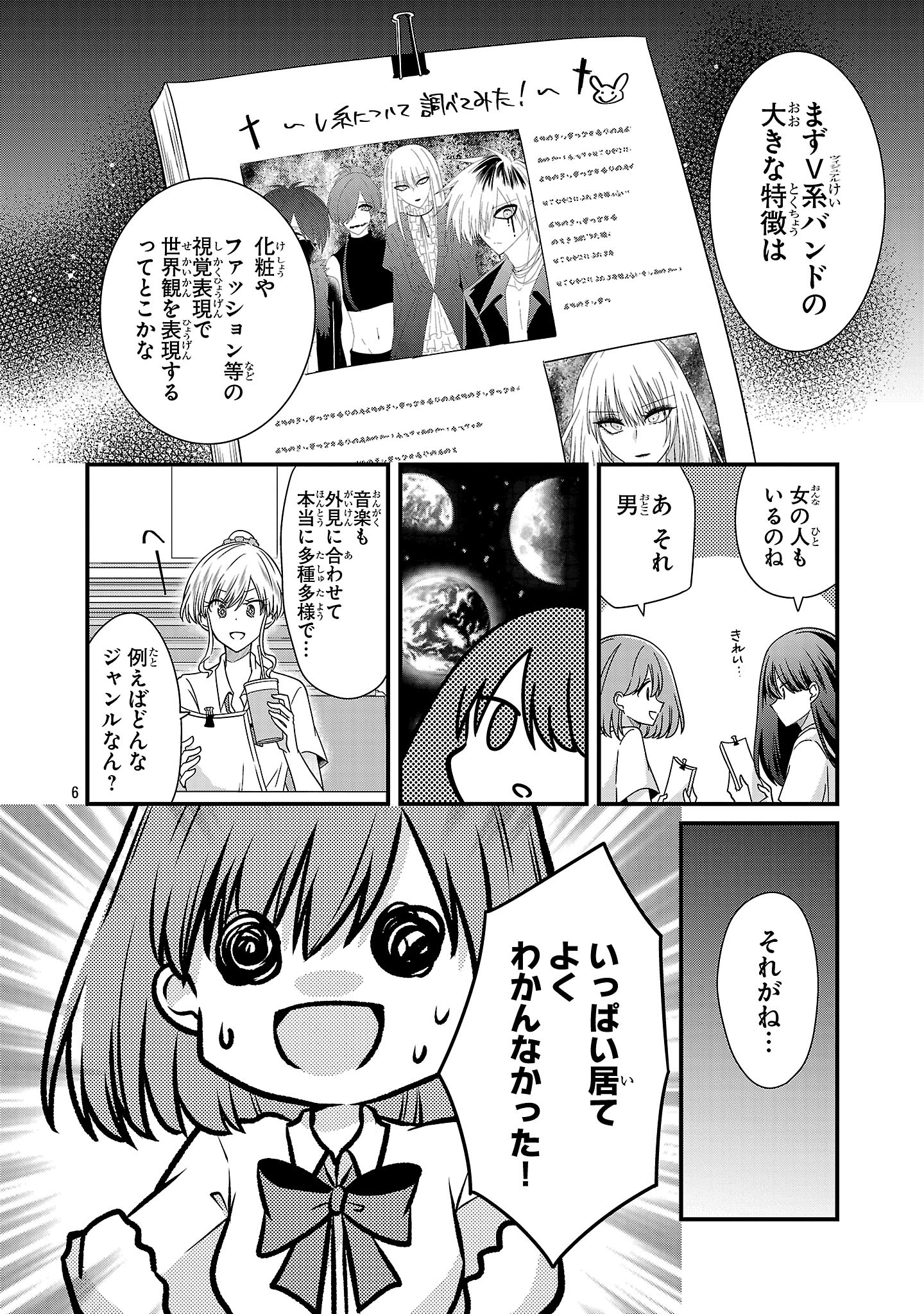 Shounen Visual Rock Chapter 13.1 6ページ