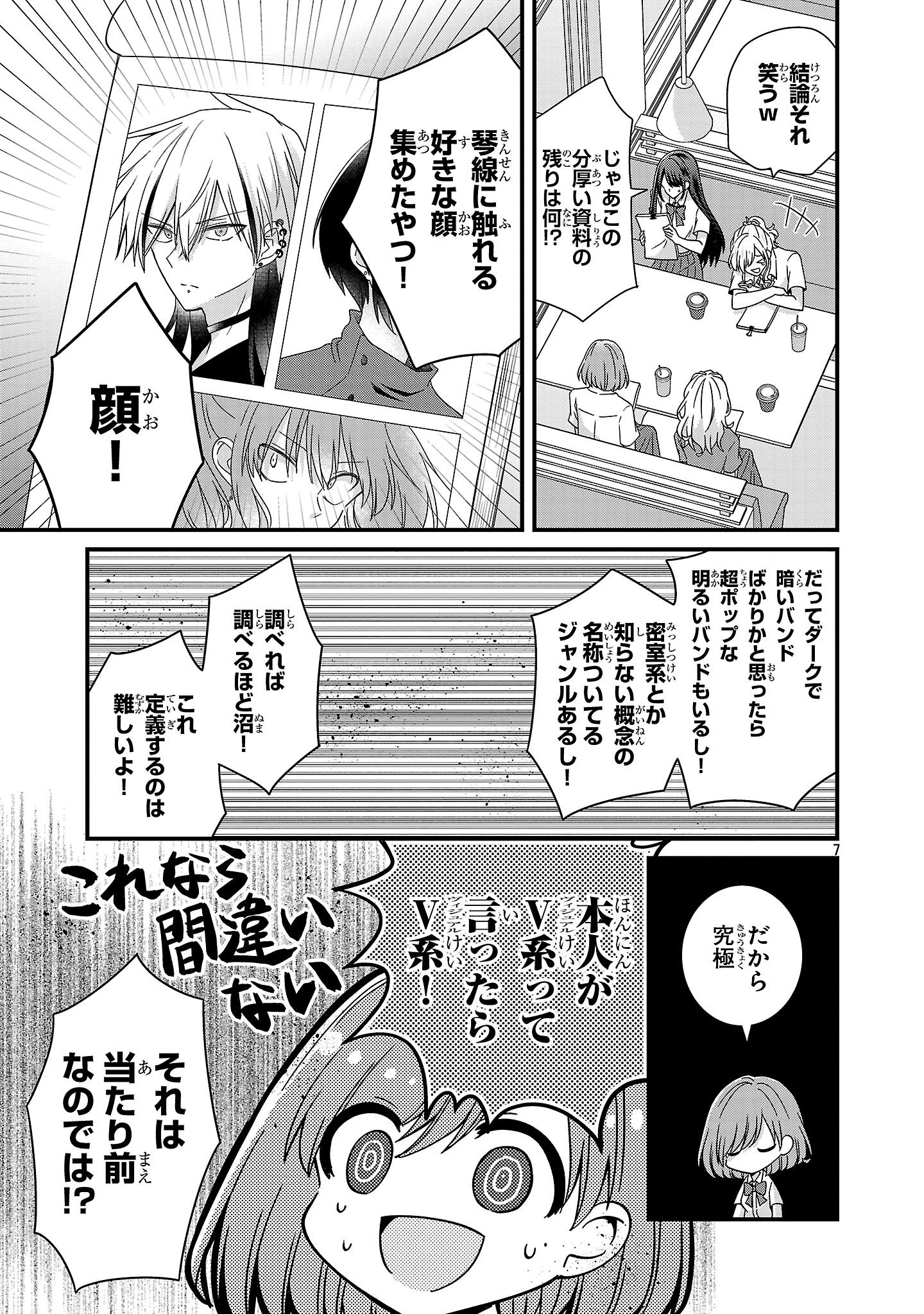 Shounen Visual Rock Chapter 13.1 7ページ