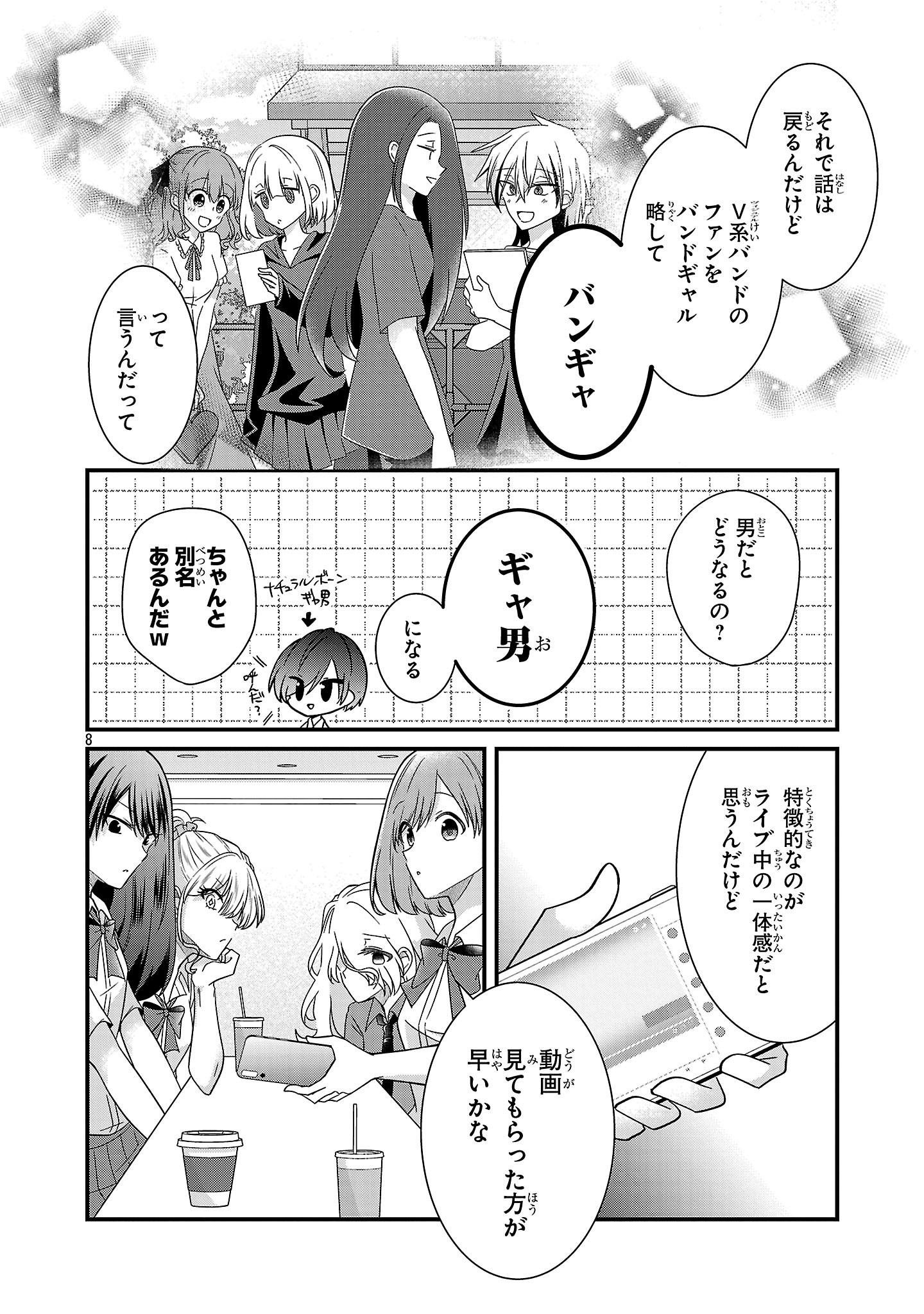 Shounen Visual Rock Chapter 13.1 8ページ