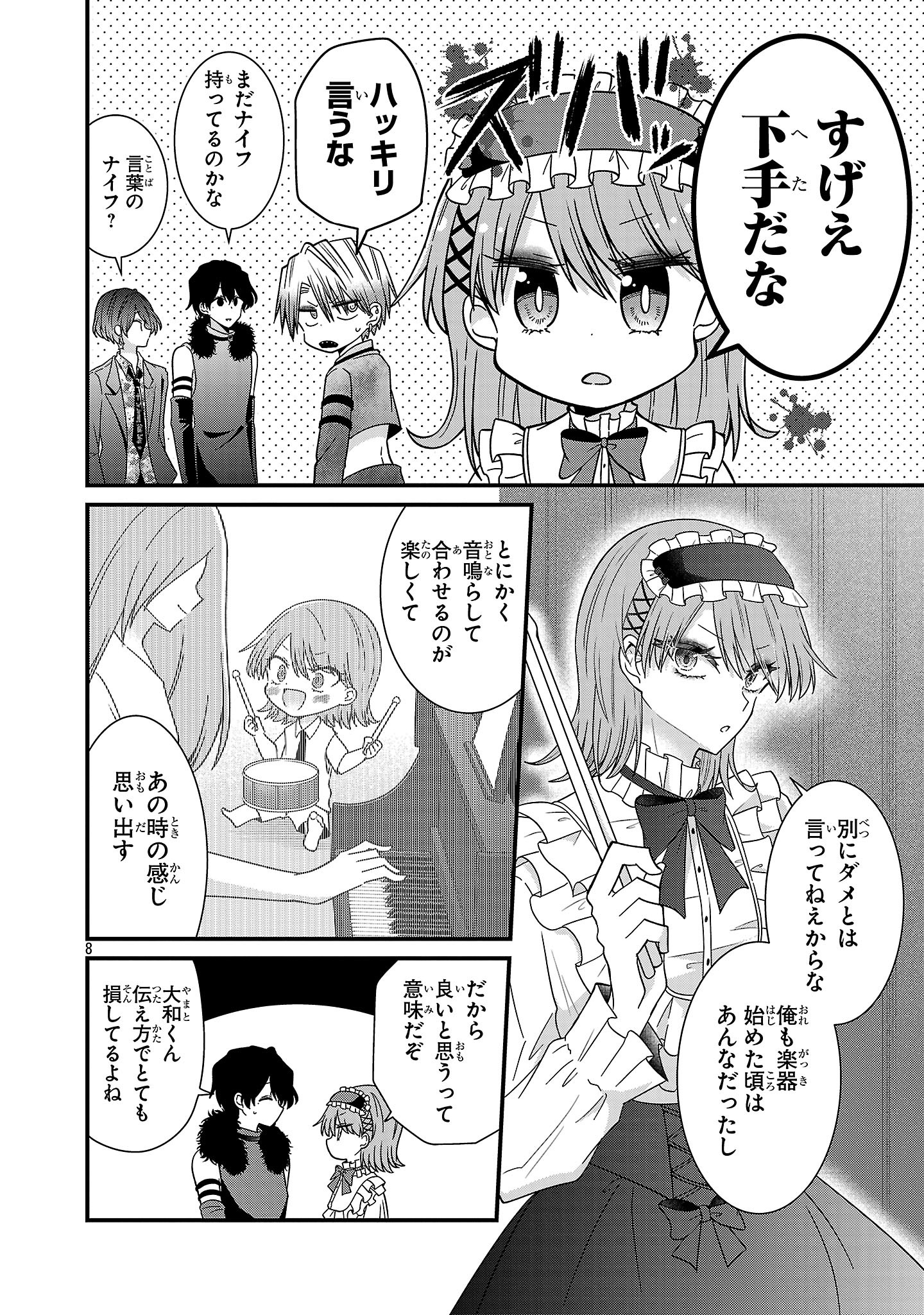 Shounen Visual Rock Chapter 14.1 8ページ