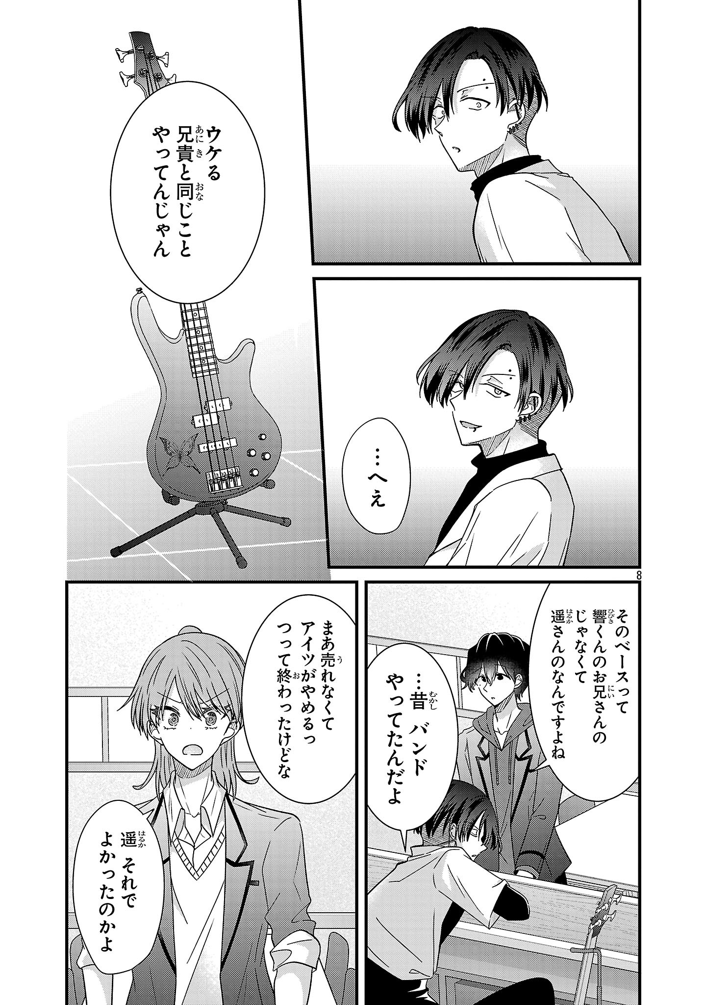 Shounen Visual Rock Chapter 16.2 8ページ