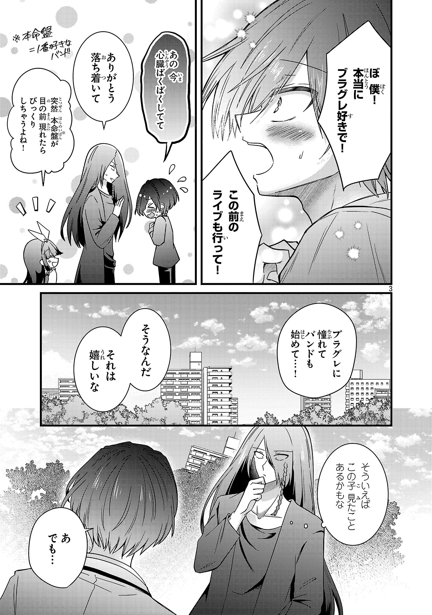 Shounen Visual Rock Chapter 17.1 3ページ