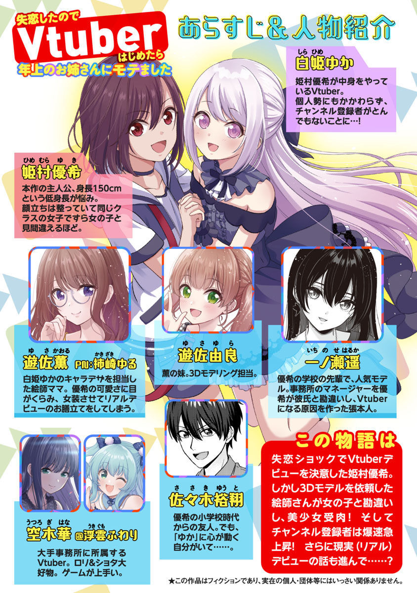 Shitsurenshita node Vtuber Hajimetara Toshiue no Onee-san ni Motemashita Chapter 19 2ページ