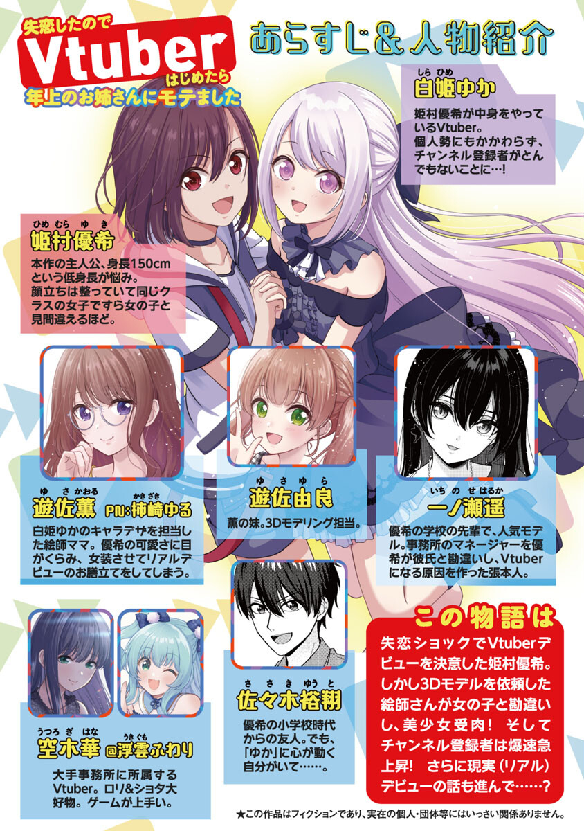 Shitsurenshita node Vtuber Hajimetara Toshiue no Onee-san ni Motemashita Chapter 22 2ページ
