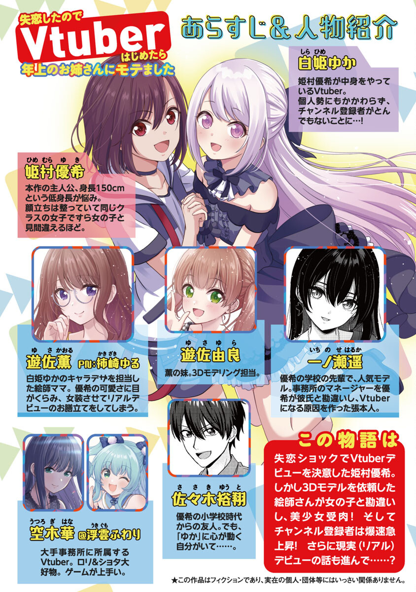 Shitsurenshita node Vtuber Hajimetara Toshiue no Onee-san ni Motemashita Chapter 23 2ページ