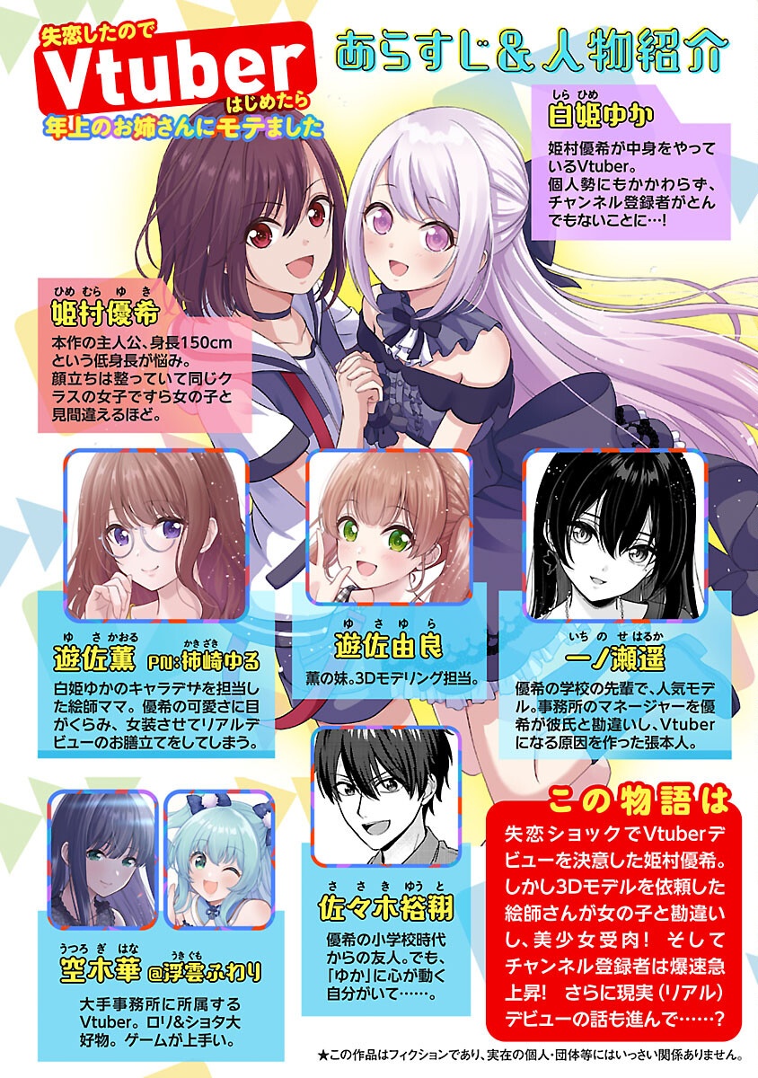 Shitsurenshita node Vtuber Hajimetara Toshiue no Onee-san ni Motemashita Chapter 37 2ページ