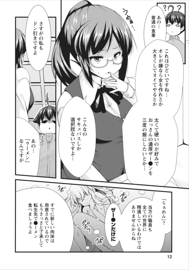 Succubus ni Tensei shita node Milk wo Shiborimasu Chapter 1 12ページ