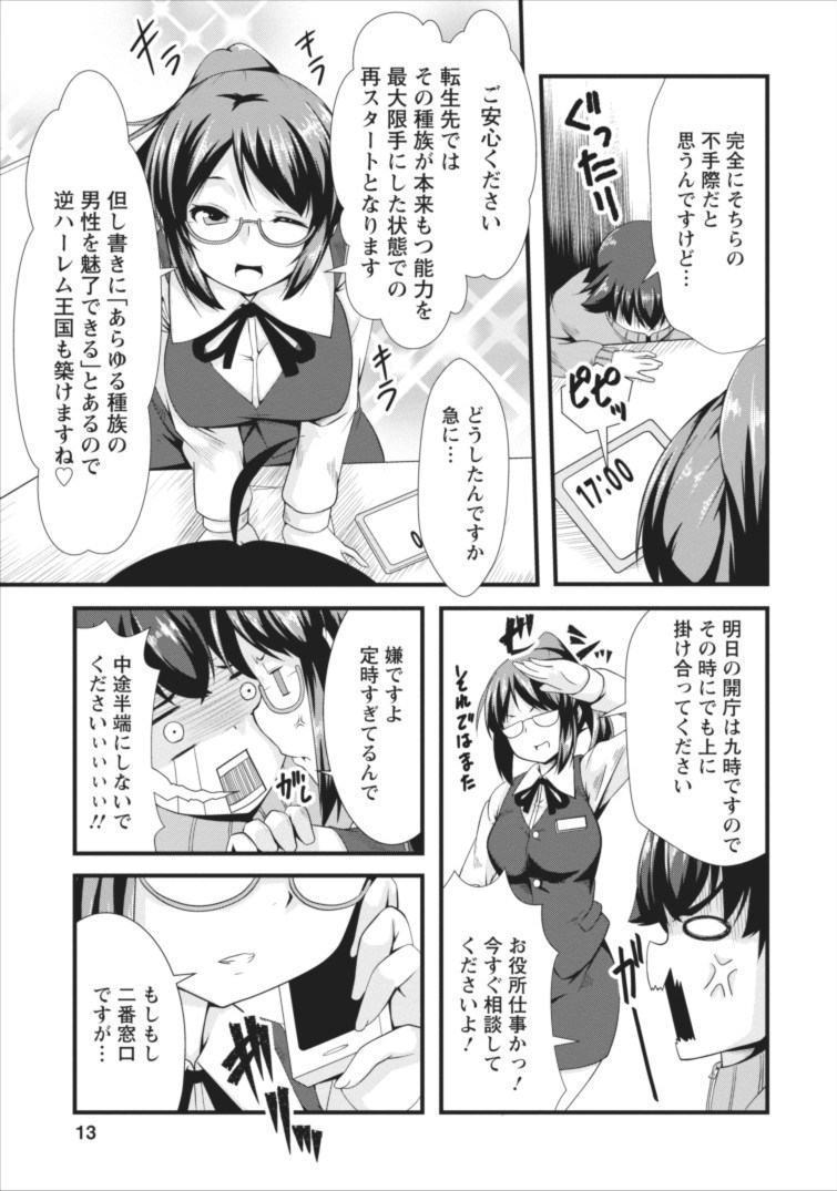 Succubus ni Tensei shita node Milk wo Shiborimasu Chapter 1 13ページ