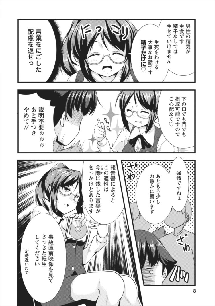 Succubus ni Tensei shita node Milk wo Shiborimasu Chapter 1 8ページ