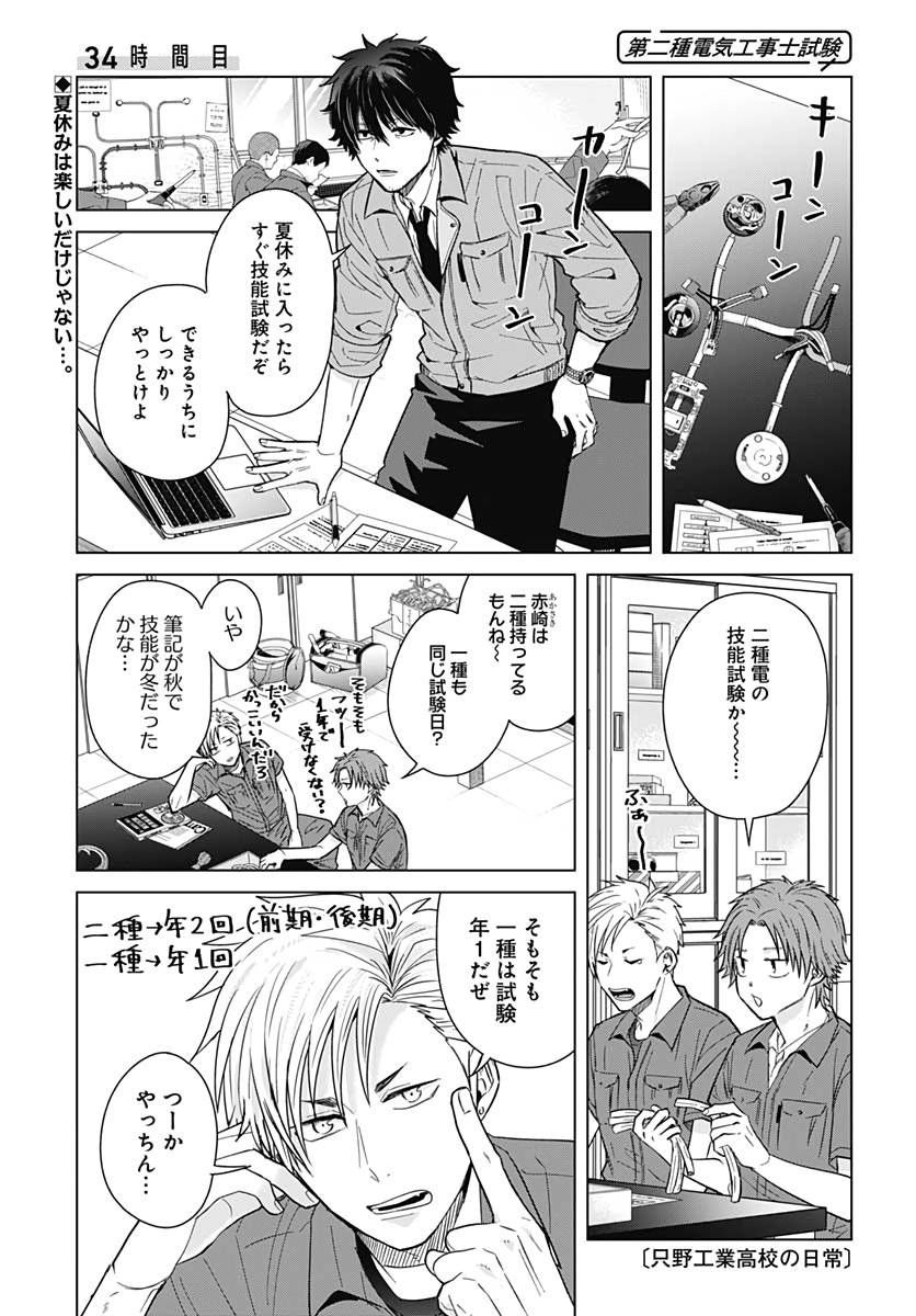 Tadano Kougyou Koukou no Nichijou Chapter 34 1ページ