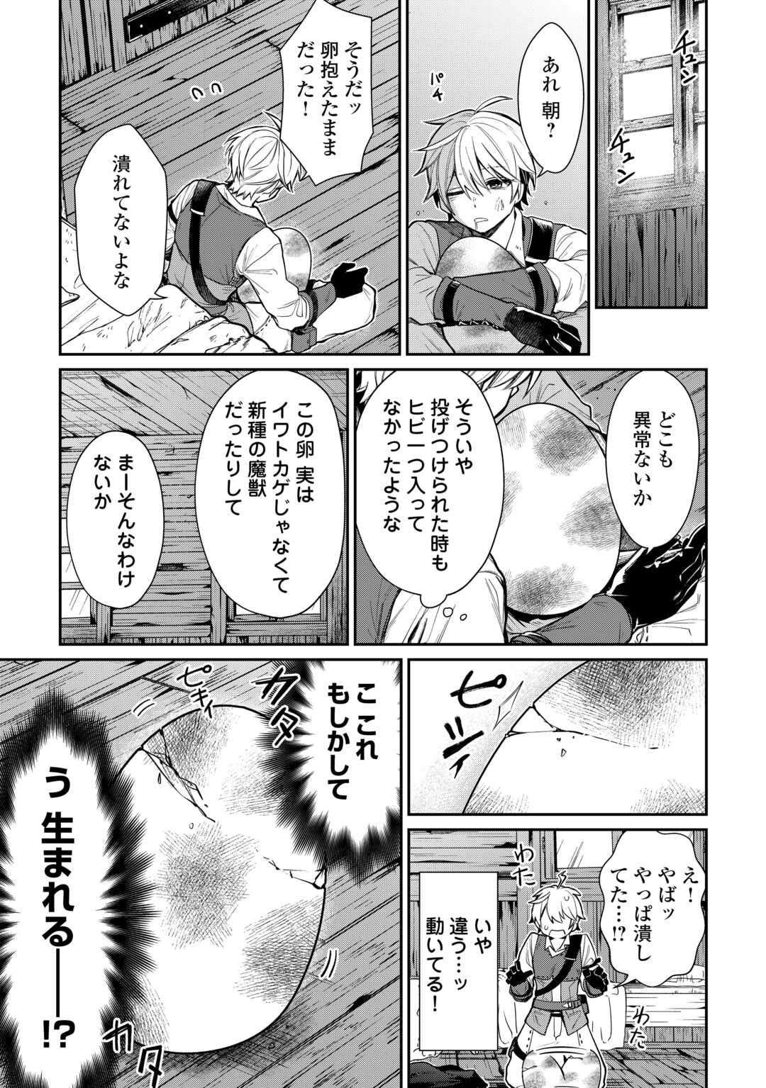 The Case of the Lizard Egg Given as Severance Pay Actually Being a Dragon Chapter 1 19ページ