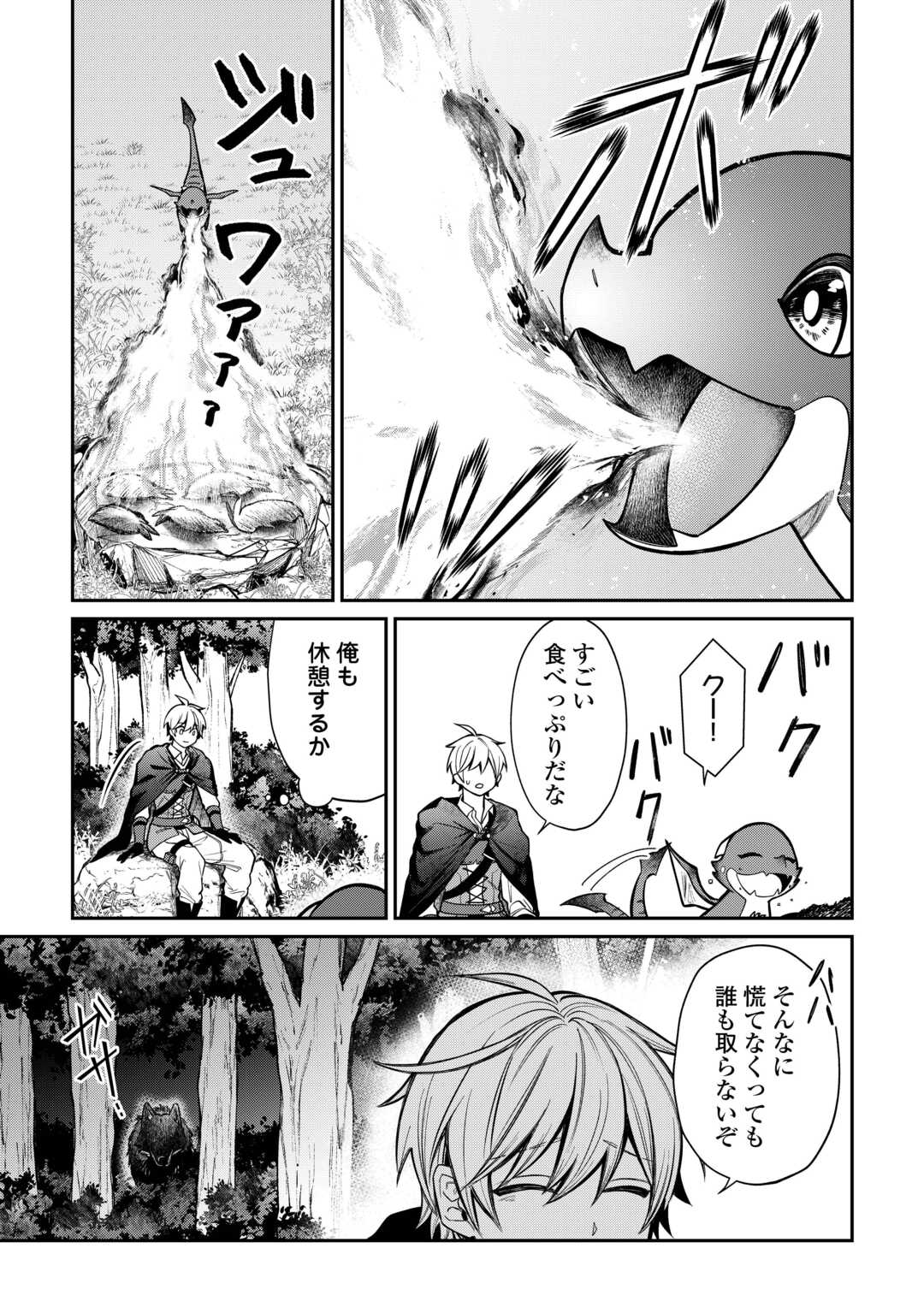 The Case of the Lizard Egg Given as Severance Pay Actually Being a Dragon Chapter 2 27ページ