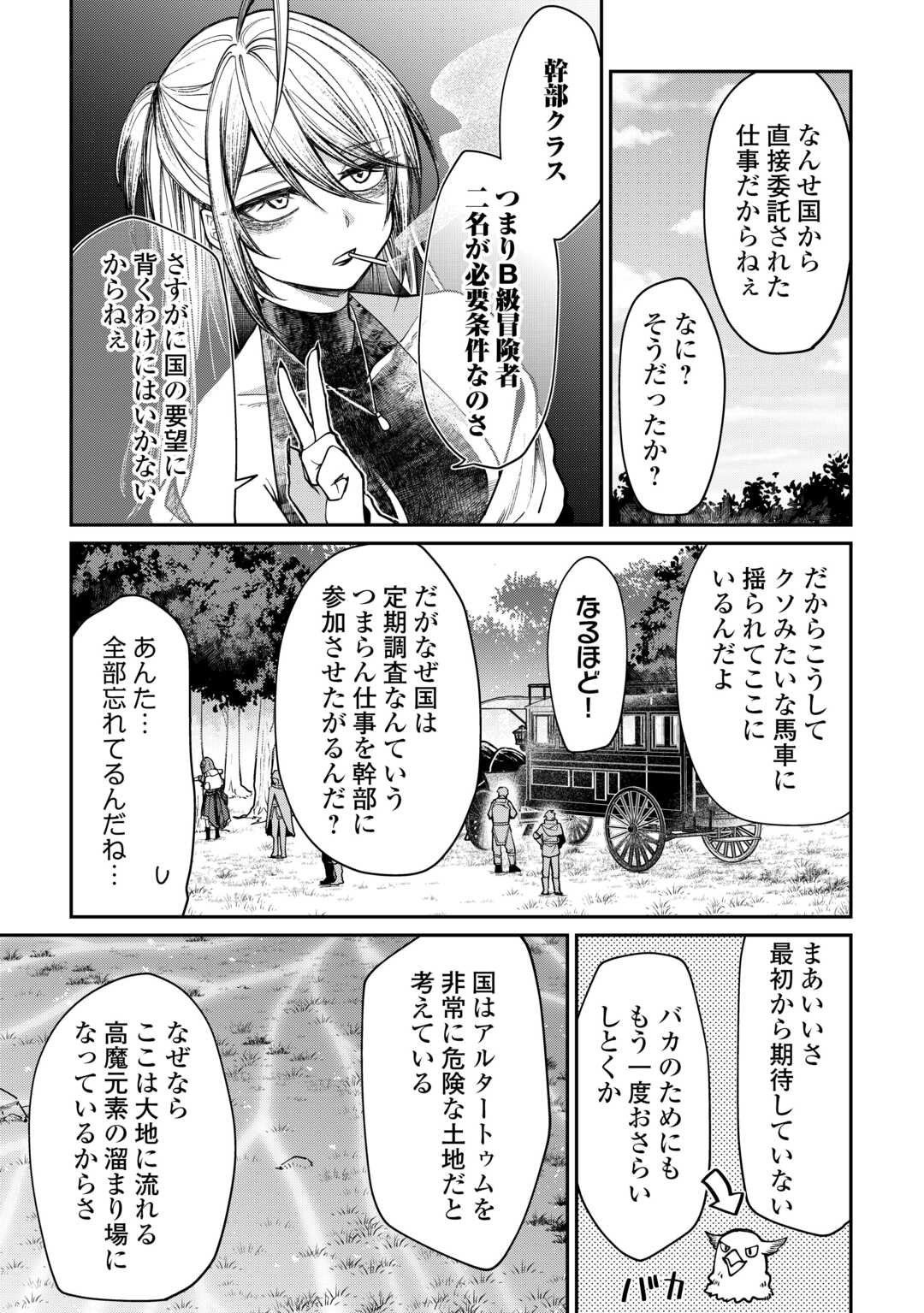 The Case of the Lizard Egg Given as Severance Pay Actually Being a Dragon Chapter 7 5ページ
