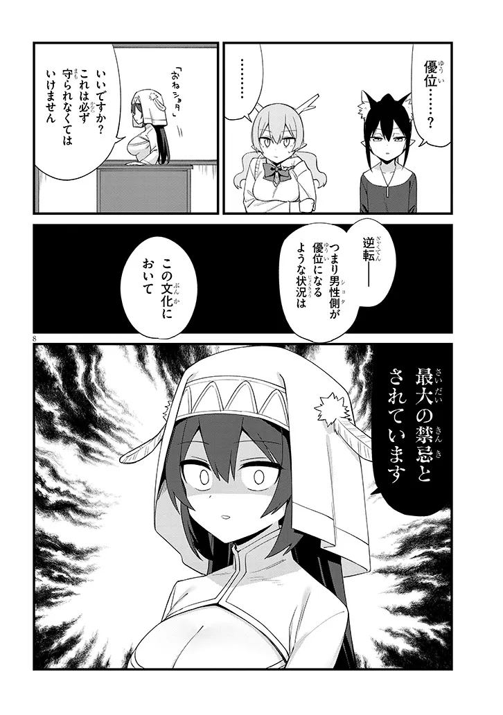 Ichimanbai no Seijo ga Oshieru Seikyouiku Chapter 1.2 8ページ